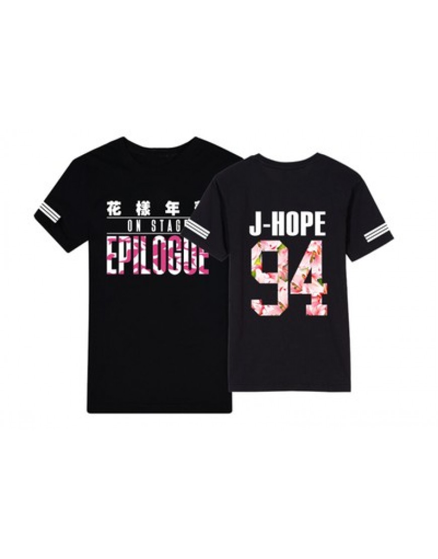 CAMISETA BTS EPILOGUE ON STAGE MEMBROS